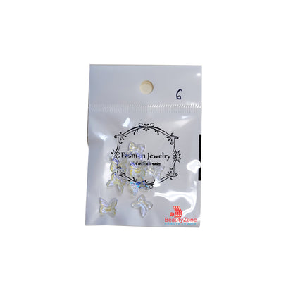 Nail Art Butterfly  3d Decoration (8 pcs / Bag)