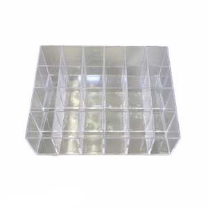 Nail art color 24 bottle organizer Tray plastic