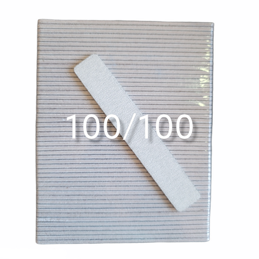 Nail File Jumbo 100/100 Zerba 50 pc #F517