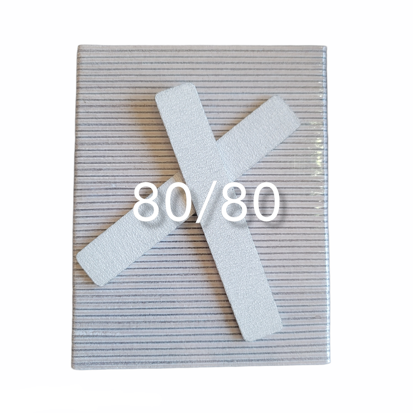 Nail File Jumbo 80/80 Zerba 50 pc #F515