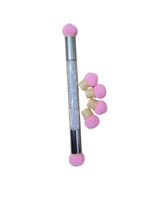 Nail Art Pen Dual Sponge Head Assorted colors