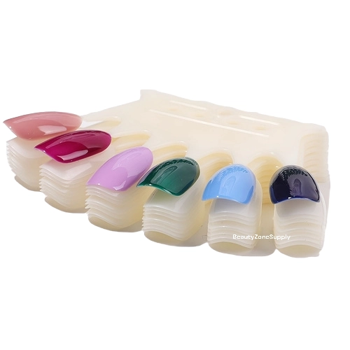 Nail Polish Color 10 Chart 60 tips Swatches Natural