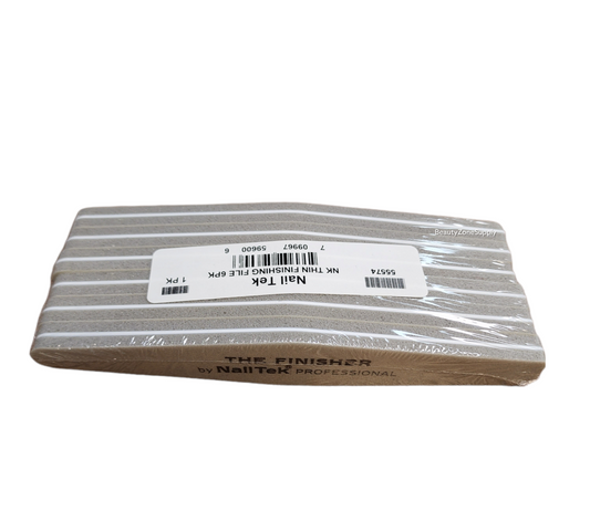Nail Tek Thi Finishing File Pack 6 pc #55574