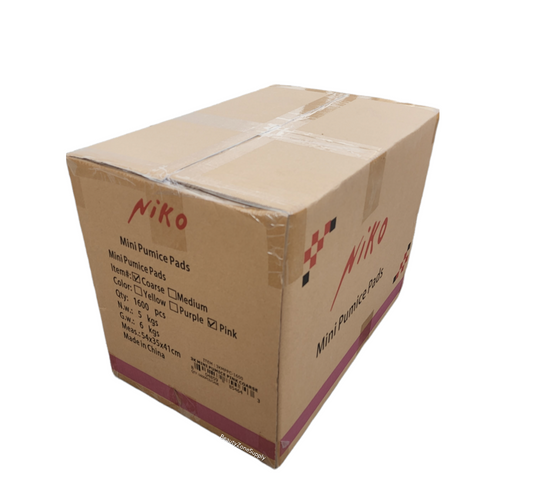 Disposable Pumice Niko Pro Pumice Pink 400 Pc Coase #PN14