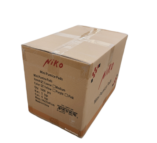 Disposable Pumice Niko Pro Pumice Yellow 400 Pc Coarse #PN2