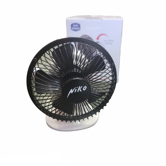 Niko Mini Nail Fan Two Speed Settings Black
