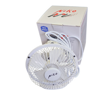 Load image into Gallery viewer, Niko Mini Nail Fan Two Speed Settings White