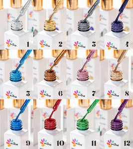 Nitro Nail Gel Art Kit 12 pcs Colors