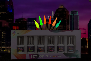 Nitro Luminous Gel Glow in the Dark Set of 6