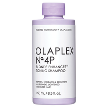 Load image into Gallery viewer, Olaplex No. 4P Blonde Enhancer Toning Shampoo 8.5 oz