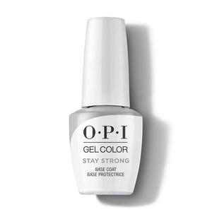 OPI GelColor. Stay Strong Gel Base Coat. 0.5 fl oz GC002- New Look