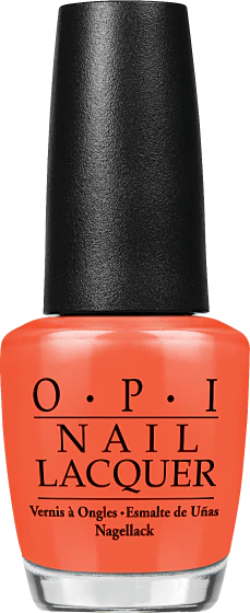 OPI Nail Lacquer Atomic Orange 0.5 oz #NLB39 ds