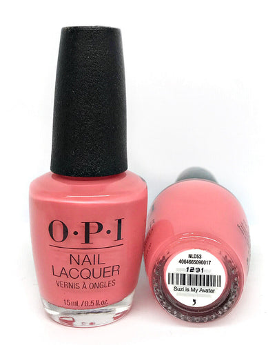 OPI Nail Lacquer Suzi is My Avatar 0.5oz #NLD53