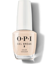 Load image into Gallery viewer, OPI Nail Treatment Gel Break Barely Beige 15 0.5 oz #NTR05