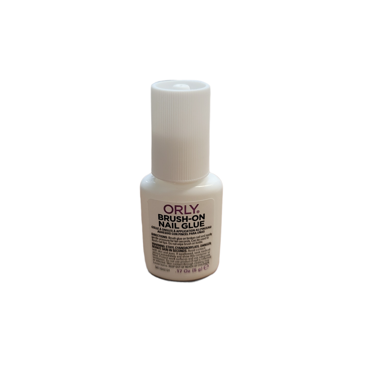 Orly Brush-on Nail Glue Single Bottle .17oz/5g #24710