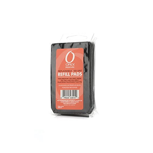 Orly Foot File Refill Pads - 150 Grit (10pk) #23515
