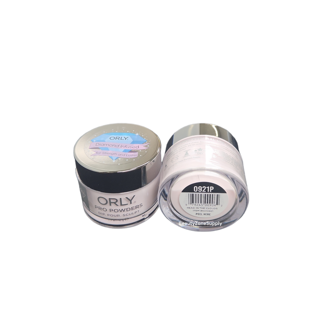 Orly Pro Dip Powders Diamond Infused Head In The Clouds 0.6 oz #0921P