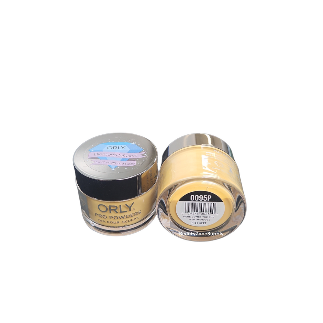 Orly Pro Dip Powders Diamond Infused Here Comes the Sun 1.5 oz #0095P