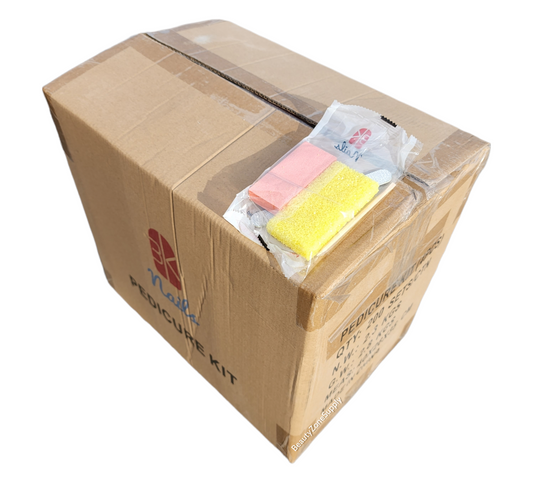 Pedicure Kit 4 3K (Pumice-Buffer-File-Pusher) 3kpk-4pcs #3K4