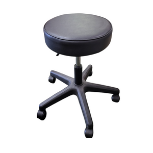 Pedicure Chair Salon Round Stool #808 Black