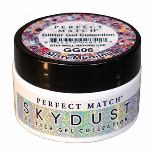 Perfect Match Glitter Gel Skydust Misty Morning GG06-Beauty Zone Nail Supply