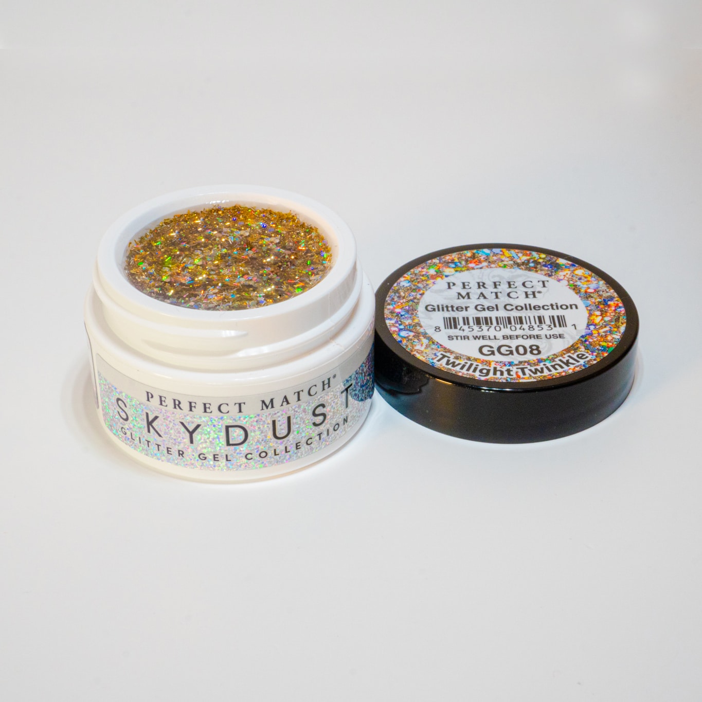 Perfect Match Glitter Gel Skydust Twilight Twinkle GG08-Beauty Zone Nail Supply