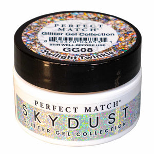 Perfect Match Glitter Gel Skydust Twilight Twinkle GG08-Beauty Zone Nail Supply