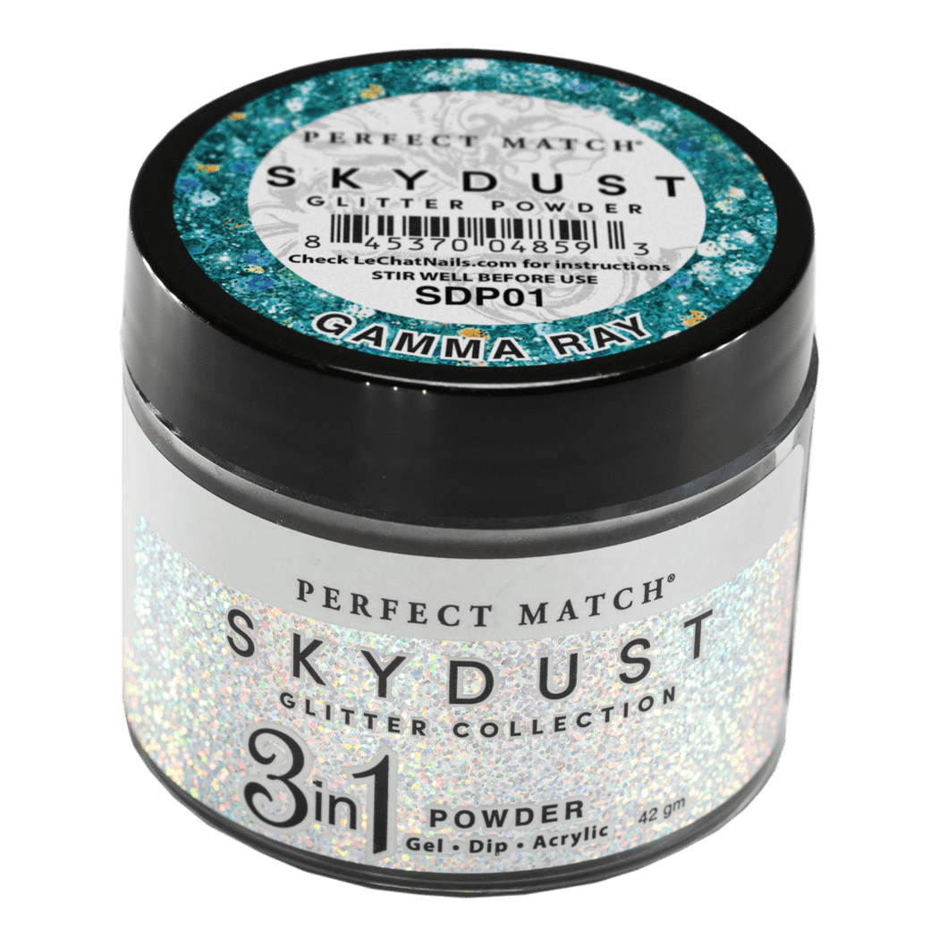 Perfect Match Glitter Powder Skydust Gamma Ray 42 gm #SDP01