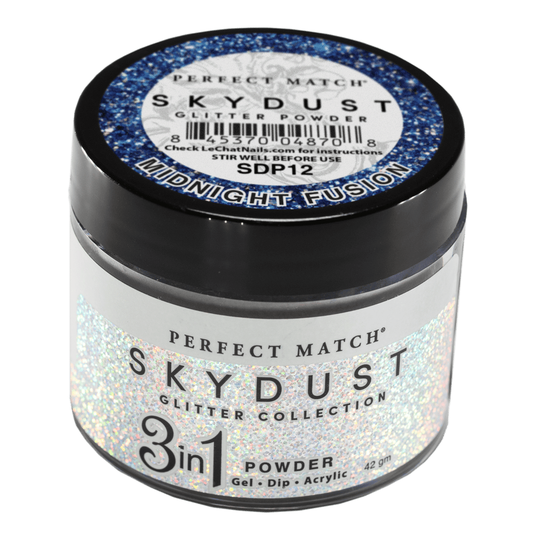 Perfect Match Glitter Powder Skydust Midnight Fusi 42 gm #SDP12