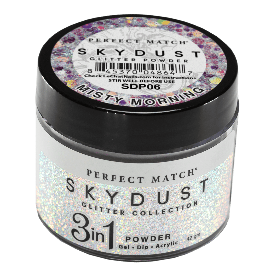 Perfect Match Glitter Powder Skydust Misty Morning 42 gm #SDP06