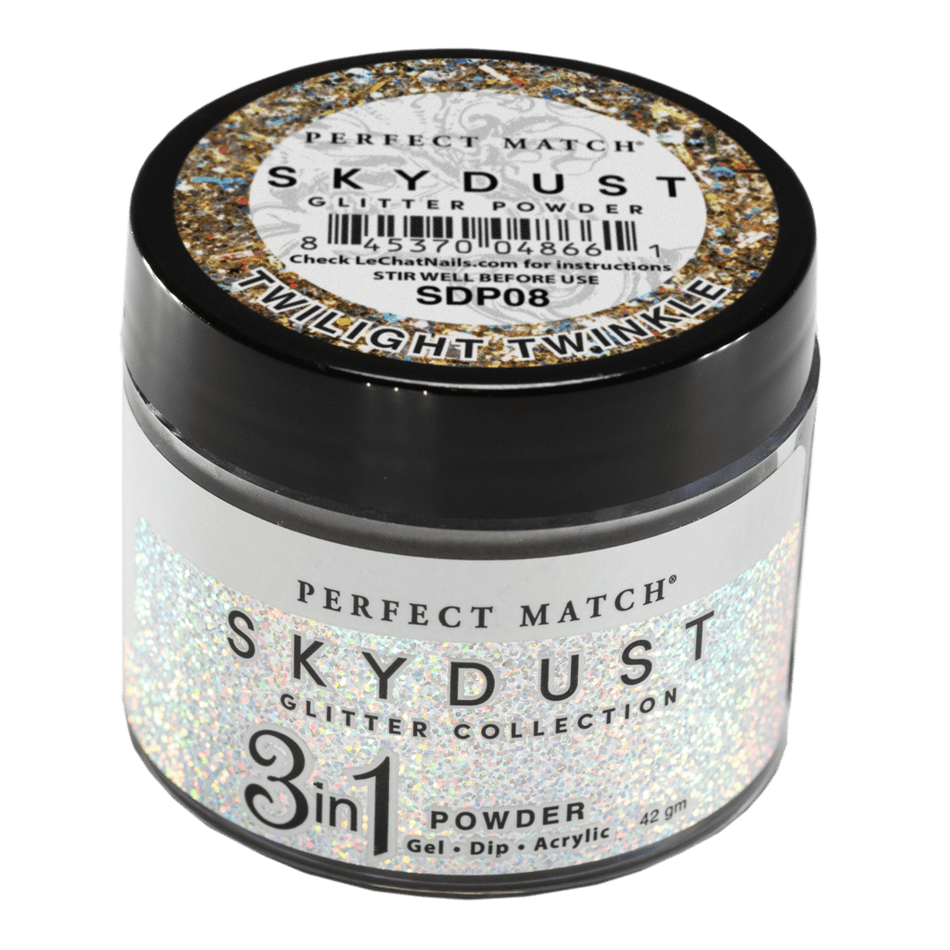 Perfect Match Glitter Powder Skydust Twilight Twin 42 gm #SDP08