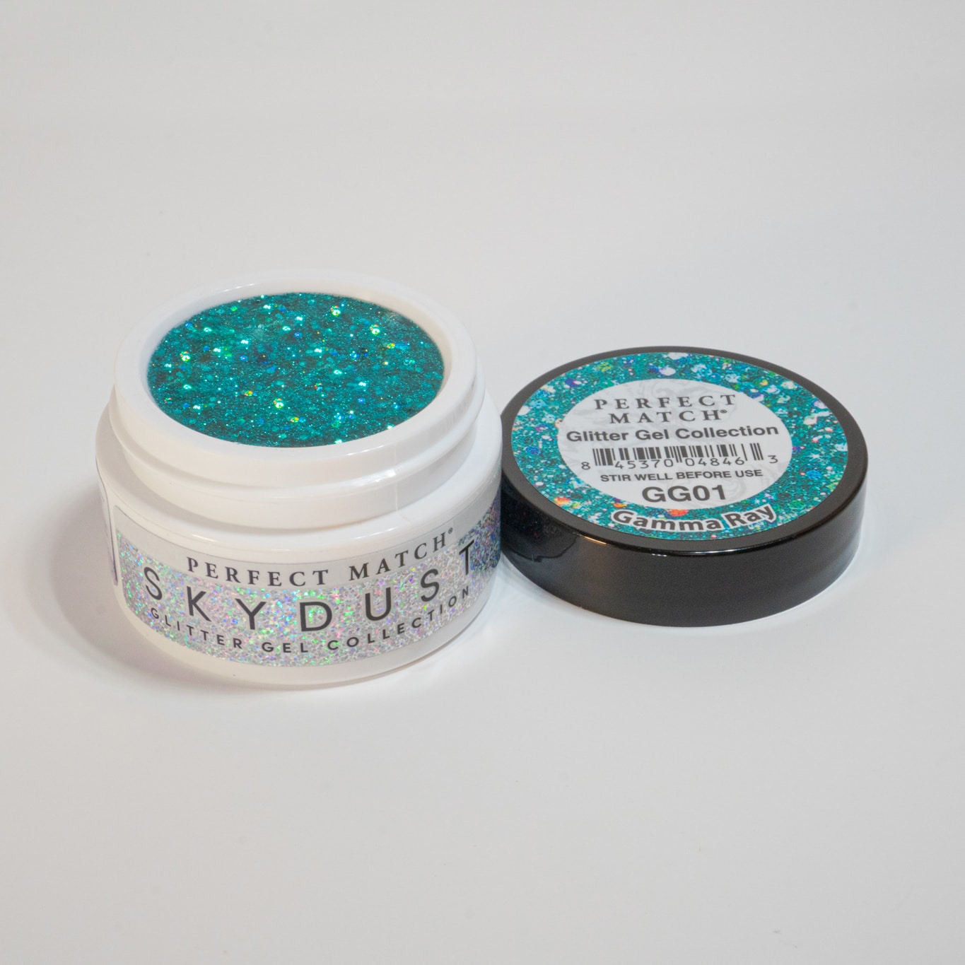 Perfect Match Glitter Gel Skydust Gamma Ray GG01-Beauty Zone Nail Supply