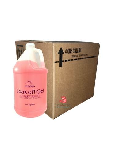 Larosa Soak-Off Gel Polish Remover Pink Case 4 Gallon