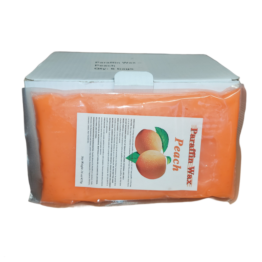KL Paraffin Wax Peach Box 6 lbs