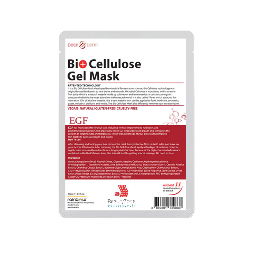 Dearderm Bio Cellulose Gel Mask - EGF 30ml / 1.01 fl