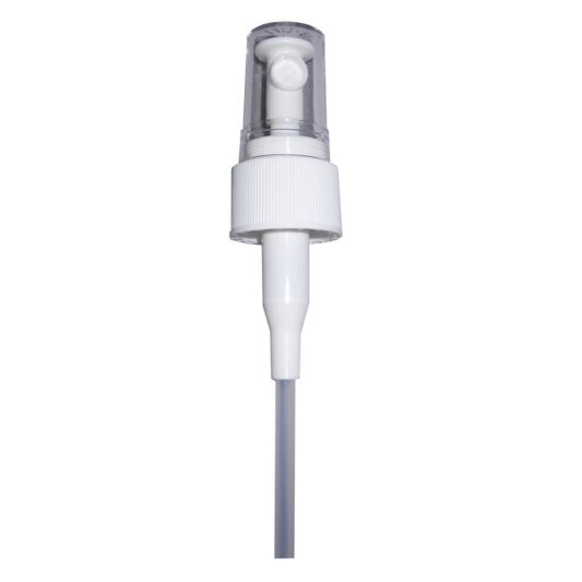 Plunger Sprayer Model-28/400 White/White 9 1/4" Dip Tube