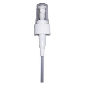 Plunger Sprayer Model-28/400 White/White 9 1/4" Dip Tube