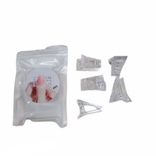 Load image into Gallery viewer, Poly Gel Quick Building Nail Tips 5 Gel X Clips Assorted color