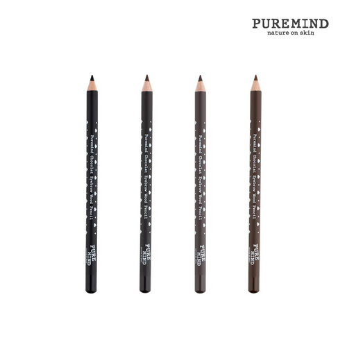 PureMind Chocolat Eyebrow Wood Pencil #1 Black