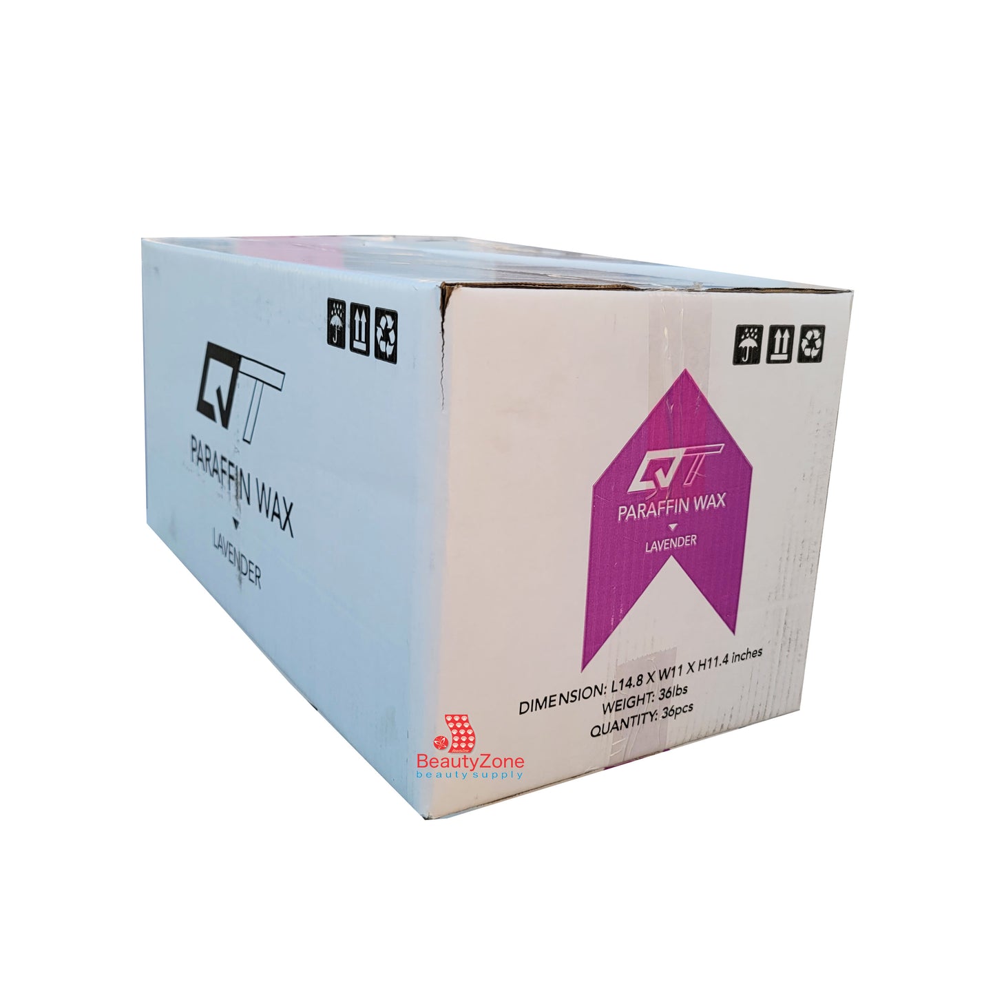 QT Paraffin wax Lavender - case of 36 lbs