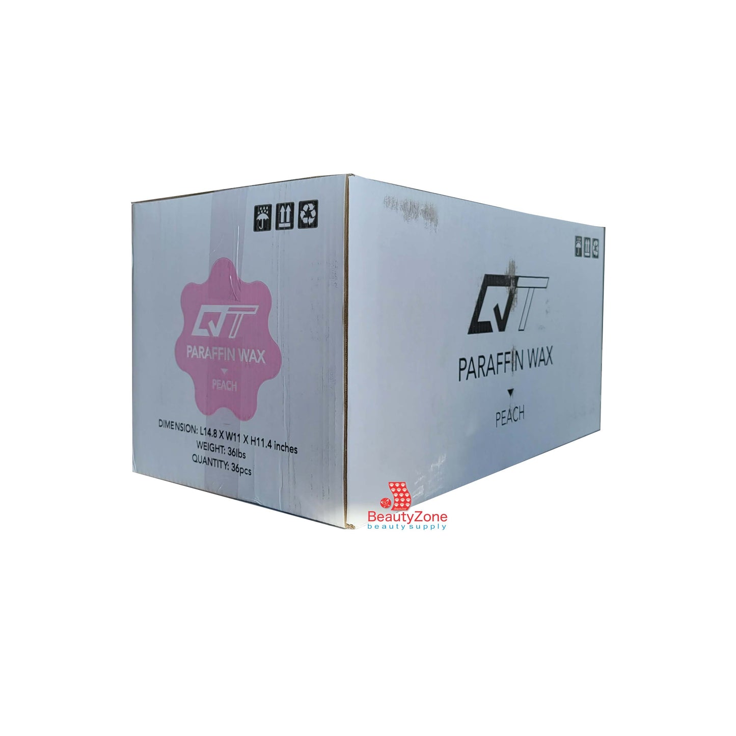 QT Paraffin Wax Peach - case of 36 lbs