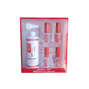 Red Nail Essential Dip Liquid #3 Activator Refill 7 oz