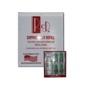 Red Nail Essential Dip Liquid #4 Top Coat Refill 7 oz