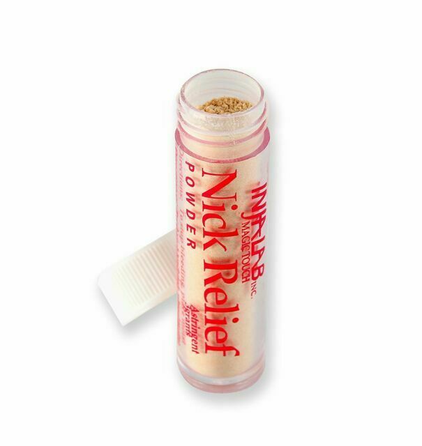 INFA LAB Magic Touch Nick Relief Styptic Powder 3 gr. - Pack of 24pcs