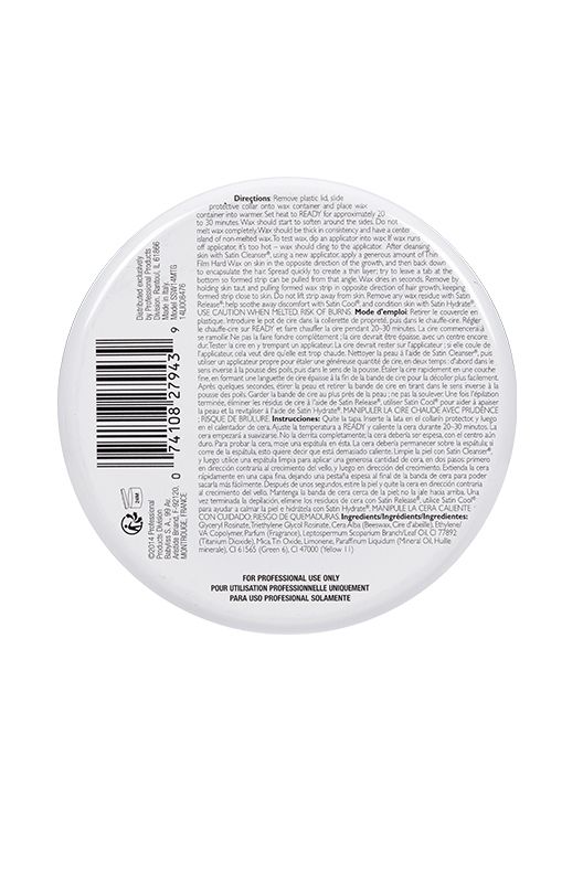Satin Smooth Film Hard Wax Citrus Mojito Hard Wax 14 oz #814147
