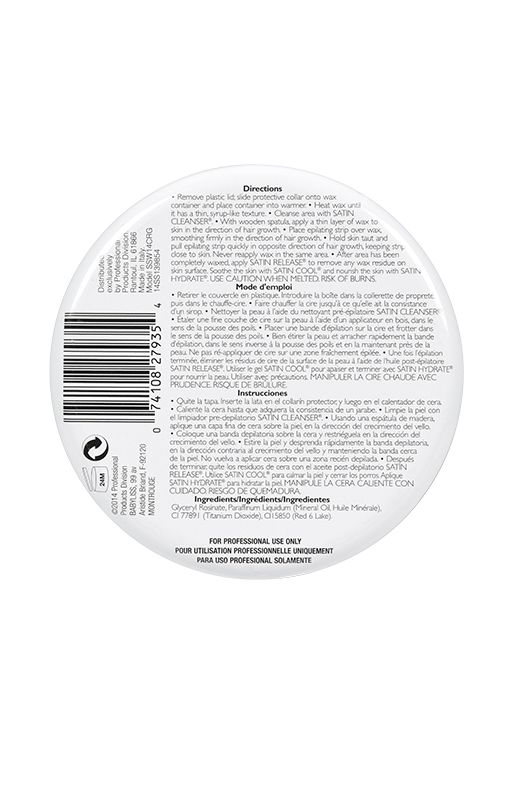Satin Smooth Soft Wax Deluxe Cream Wax 14 oz #814132