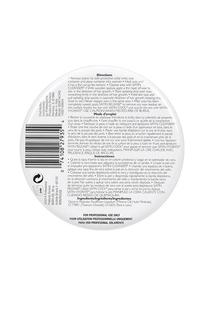 Satin Smooth Soft Wax Deluxe Cream Wax 14 oz #814132
