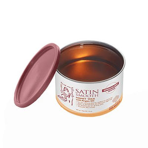 Satin Smooth Soft Wax Organic Honey with Argan Wax 14 oz #814144