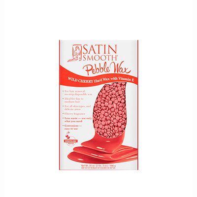 Satin Smooth Pebble Wax Wild Cherry Vitamin E 35 oz #814201
