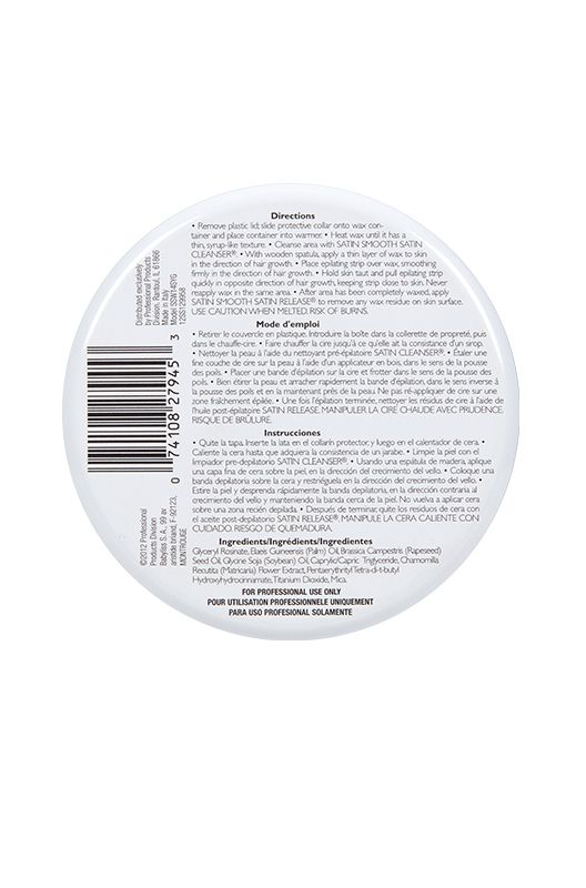 Satin Smooth Soft Wax Pure Soy Wax 14 oz #814149